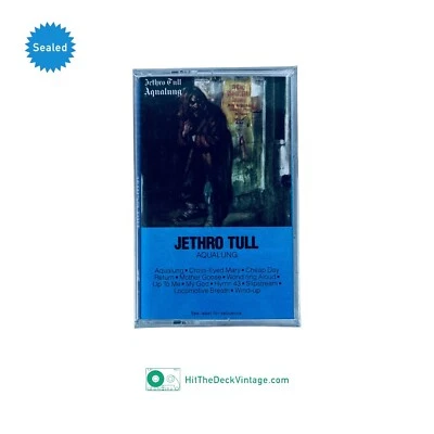 Jethro Tull - Aqualung Cassette Tape (1971) Club Ed F4 21044 SEALED - Image 1 of 4
