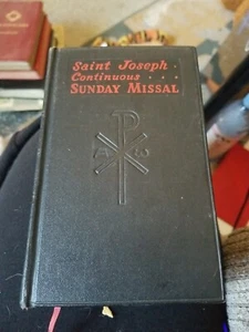 Vintage St. Joseph kontinuierliches Sonntagsmissale 1961 katholische Messe - Bild 1 von 10