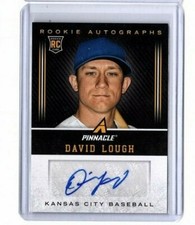 2013 Panini Pinnacle Rookie Autographs #DL David Lough Auto Kansas City Royals