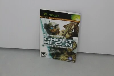 Tom Clancy's ghost recon advanced warfighter xbox instruction manual no game - Image 1 of 2