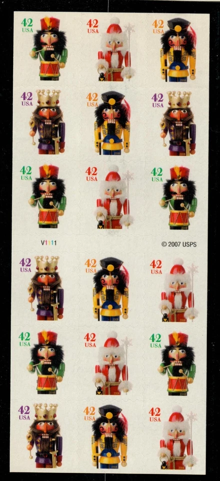 Scott 4368-4371 42¢ Holiday Nutcrackers MNH Free USA shipping - Image 1 of 1