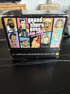 Grand Theft Auto: Vice City 2002 Official Soundtrack Box Set (Please Read) - Imagen 1 de 24