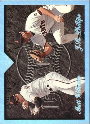 Leaf Cornerstones 1995 #6 J.R.Phillips/Matt Williams - BB Foto 1 de 2
