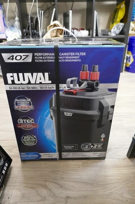 Filtro de vasilha Fluval 407, 50-100 US Gal / 150-500 L #A449 #SH2 - Imagem 1 de 2