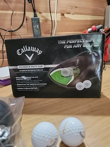 Callaway Kickback GS Putt Cup palla elettrica ritorno putting cup aiuto allenamento golf - Foto 1 di 3
