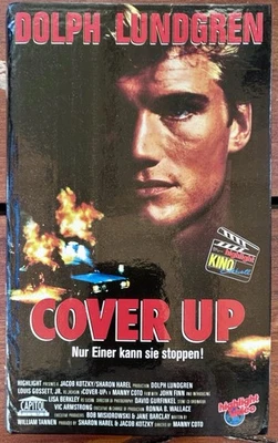 VHS Cover Up - Highlight Hartbox - Dolph Lundgren, Louis Gossett Jr - FSK 18 - Bild 1 von 4