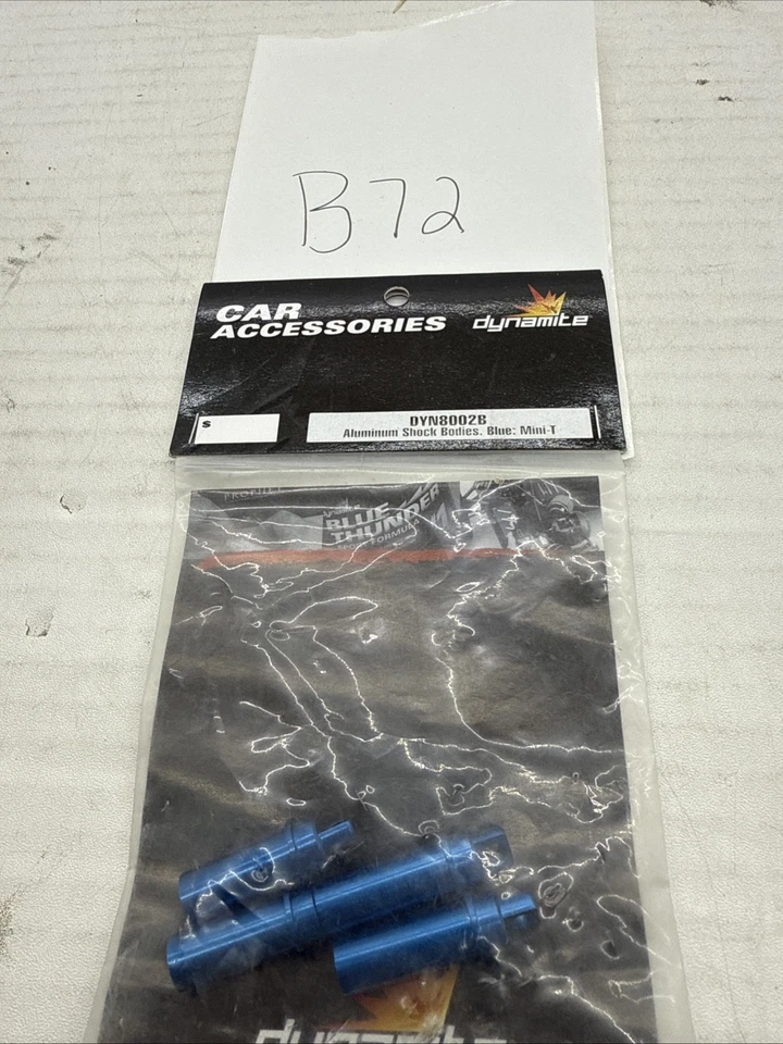 Dynamite DYN8002B Aluminum Shock Bodies, Blue: Mini-T - Image 1 of 1