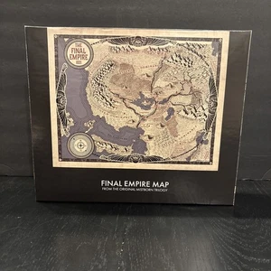 Dragonsteel The Final Empire Map Puzzle From The Original Mistborn Trilogy - Picture 1 of 4