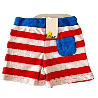 Mini Boden Suave-Cómodo "TOALLA SHORTS" 9-12 Meses, 80 cm. ¡Gran idea de regalo! Foto 1 de 4