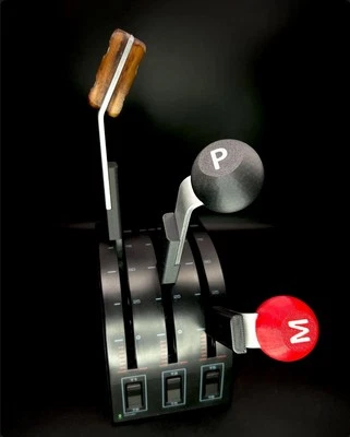 WWII Vintage Warbird Throttle Set | Logitech | L or R Position | Spitfire MK1 - Image 1 of 4