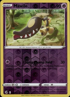 Mawile Reverse Holofoil 119/264 Common SWSH08: Fusion Strike Near Mint - Image 1 of 2