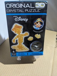 NEW Disney’s Pinocchio BePuzzled Original 3D Crystal Puzzle 38 Pieces Level 1 - Picture 1 of 4
