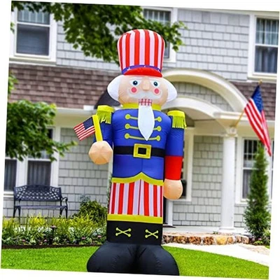 Inflables Patrióticos Día de la Independencia 4 de Julio 8 Pies Cascanueces Patriótico Foto 1 de 4