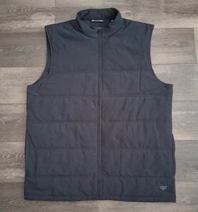 Travis Mathew Cold Bay Vest MacKenzie Golf Logo Black Mens Size XL - Picture 1 of 12