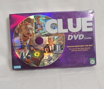 Clue Interactive DVD Board Game 2006 Parker Brothers TV Fun New Factory Sealed - Image 1 of 4