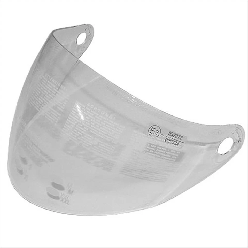 VISIERA ECRAN VISOR CLEAR TRASPARENTE CASCO JET AIROH JT BOMBER - Imagen 1 de 1