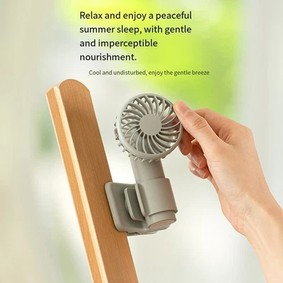 Hand-Clip-Ventilator mit geringem Geräuschpegel und einstellbarer Geschwindigke - Bild 1 von 4