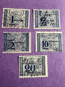 Finlandia - Francobolli delle Entrate usati - Foto 1 di 2