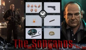 New In Stock BLACK 8 STUDIO BK-002 1/6 The Sopranos Tony Soprano 12" Figure - Picture 1 of 15