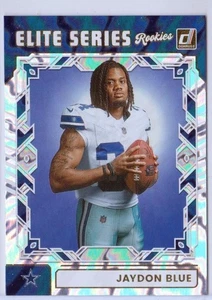 2025 Donruss Elite Series Rookies #ERS-JBE Jaydon Blue RC - Dallas Cowboys - Picture 1 of 2