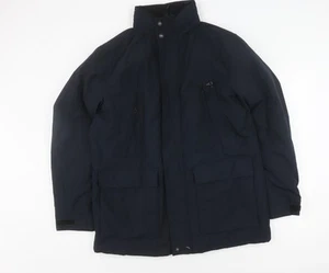 Marks and Spencer Men's Black L Parka Jacket - Picture 1 of 12