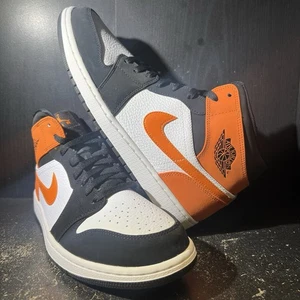 Air Jordan 1 Mid Shattered Backboard Talla 11.5 Totalmente Nuevo - Imagen 1 de 10