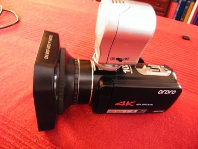 Ordro nur bis Weihnachten  4K Camcorder ,10fach Optischer Zoom - Bild 1 von 4