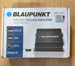 Amplificador monobloque Blaupunkt AMP1501 1500 vatios potencia máxima 1 canal - Imagen 1 de 3