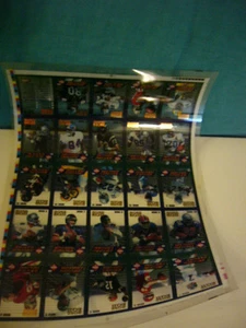 Collector's Edge 1994 Factory Issued Mint Sheet Aikman, Jerry Rice, Joe Montana - Picture 1 of 5