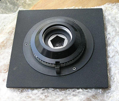 Sinar earlier DB  size 1 mount manual set lens board 5.6 to 45 - Image 1 of 3
