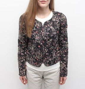 Women's ISABEL MARANT Floral Blazer Jacket Quilted RARE Size 1 ~S - Picture 1 of 13