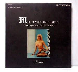 3D CHEESECAKE JKT / HUGO MONTENEGRO MEDITATIN' IN NIGHTS TIME PS1376T JAPAN LP - Picture 1 of 5