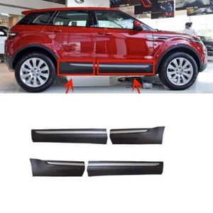 For Range Rover Evoque 2012-2019 Exterior Door Panel Trim Side Skirts Matte Grey - Picture 1 of 7