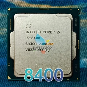 Intel Core i5-8400 SR3QT 2.8GHz 6Cores 9MB 65W LGA1151 CPU Processor i5 8400 - Picture 1 of 3