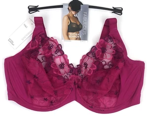 M&S Fabulous F+ Embrace Underwired Extra Support Bra Various Sizes PINK BNWT - Picture 1 of 4