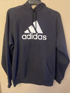 Adidas Rogue Sudadera con Capucha Para Hombres Talla L Negro Logo Mezcla de Algodón Sudadera con Capucha Nueva - Imagen 1 de 7
