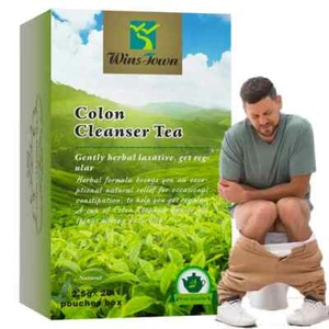 Colon Cleanser Tea Constipation Tea Herbal Nature Organic Slim Deep Cleansing - Picture 1 of 10