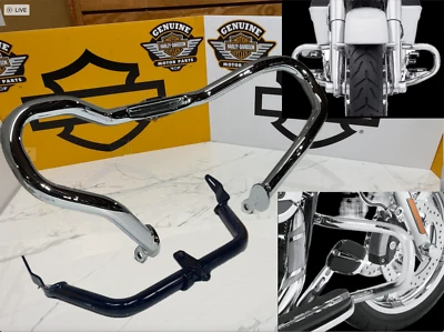 09-25 OEM🔥Harley Tour Road Glide protección de motor picado barra de choque/soporte de carenado Foto 1 de 4