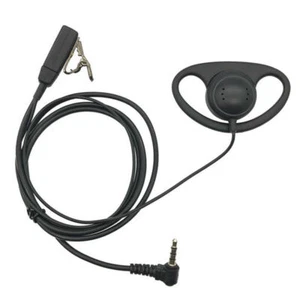 Zestaw słuchawkowy w kształcie litery D PTT MIC ukryty do YAESU Vertex VX-1R 5R VX-110 F - Zdjęcie 1 z 8