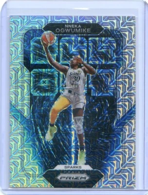 2022 Panini Prizm WNBA NNEKA OGWUMIKE #6 FAR OUT SILVER MOJO PRIZM #20/25 SPARKS - Image 1 of 2