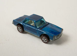 Hot Wheels Redline (M3R-7) Mercedes Benz 280SL (JSF6) 1969 Hong Kong Blue White - Picture 1 of 15