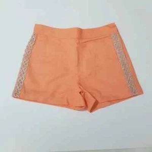 NWT Janie and Jack little girl orange embroidered shorts size 8 (F11) - Picture 1 of 7