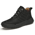 Winter And Autumn High Top Lace Up Leather Casual Fashion Boots