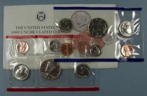 1989 U.S. Mint set in original Mint envelope - Unc. - Denver & Philidephia - Picture 1 of 1