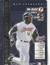 FREE SHIPPING-MINT-2000 MLB Showdown  Garret Anderson #001 ANGELS