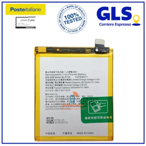 BATTERIA PARI ORIGINALE per OPPO RENO 2 CPH1907 PCKM00 PILA BLP735 4000MaH - Zdjęcie 1 z 1