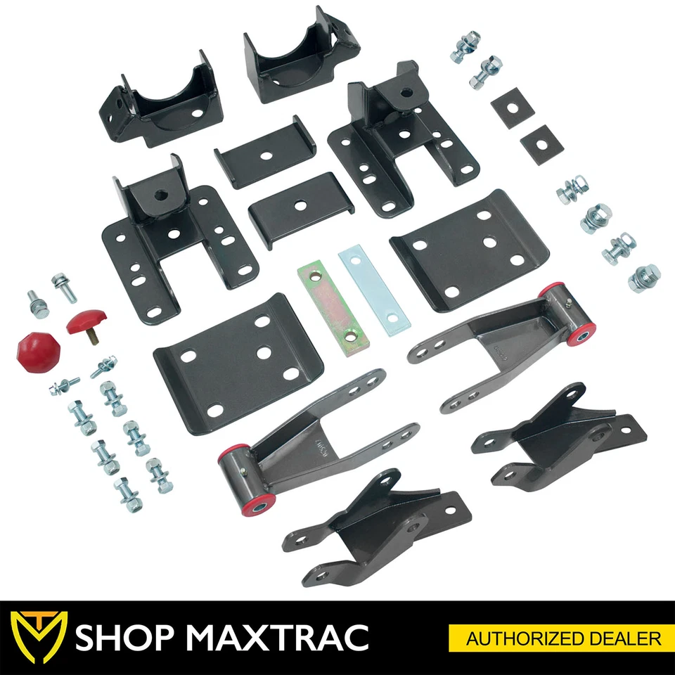 Kit de redução de queda traseira MaxTrac 3-4" 201540 compatível com 2014-2018 Chevy Silverado 1500 - Imagem 1 de 4