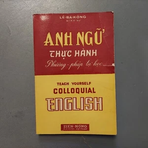 ANH-NGU THU'C-HANH / Teach Yourself Colloquial English 1965 Paperback - Picture 1 of 7