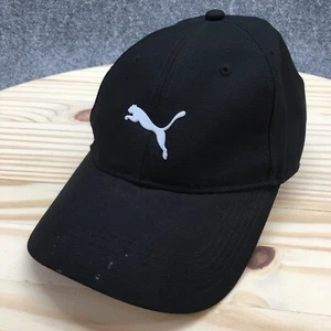 Cappello Baseball Puma Uomo Nero Taglia Unica Regolabile Tesa Curva Logo Ricamato - Foto 1 di 13