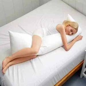 Extra Filled Bolster Comfort Pillow BodyBack Support Nursing Maternity Pregnancy - Picture 1 of 5